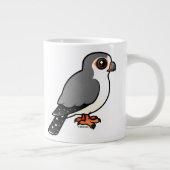 Afrikaanse Pygmy Falcon Grote Koffiekop (Rechts)