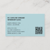 Afrikaanse Pygmy Hedgel - Exotic Pet Veterinarian Visitekaartje (Achterkant)