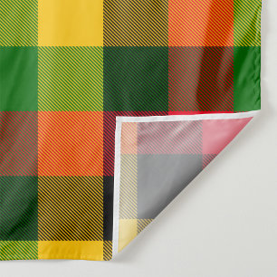Afrikaanse Rasta Reggae Kleuren Schotse Ruit Patro Stof