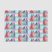 Afrikaanse regenboogparade tissuepapier (Voorkant)