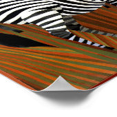 Afrikaanse reisposter poster (Hoek)