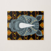 Afrikaanse Rhino-puzzel Legpuzzel (Horizontaal)