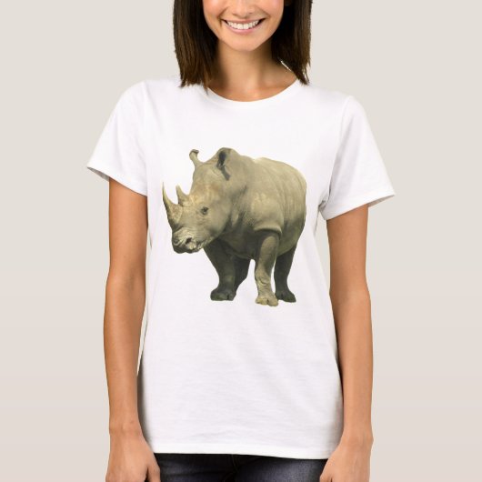 Afrikaanse Rhino T-shirt (Voorkant)