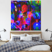 Afrikaanse Ridder Canvas Afdruk (Insitu (Slaapkamer))