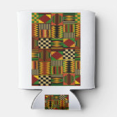 Afrikaanse Royal Kente Cloth Design Blikjeskoeler (Achterkant)
