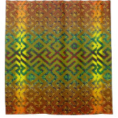 Afrikaanse Royaliteit Douchegordijn (Voorkant)