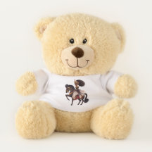 Afrikaanse ruiterprinses kleine teddybeer