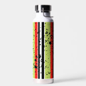 Afrikaanse rups patroon Aangepaste naam Waterfles (Links)