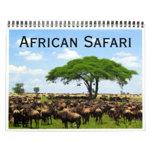 Afrikaanse Safari 2025 Kalender