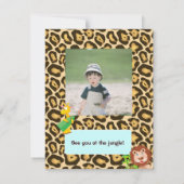 Afrikaanse Safari - Eerste uitnodiging van de Birt (Achterkant)