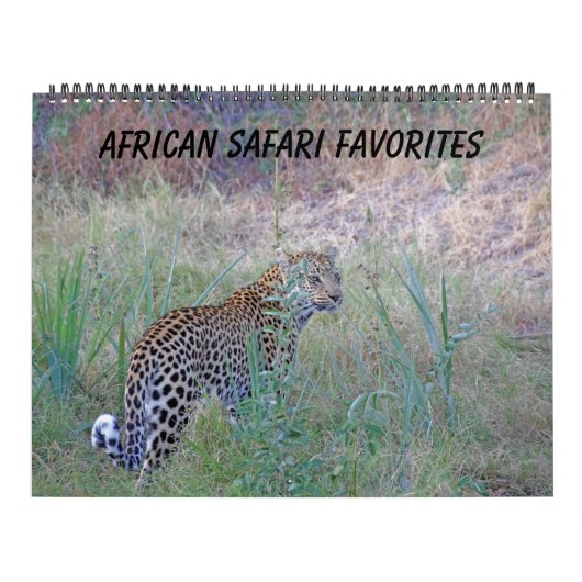 AFRIKAANSE SAFARI FAVORITES CALENDAR KALENDER (Hoes)