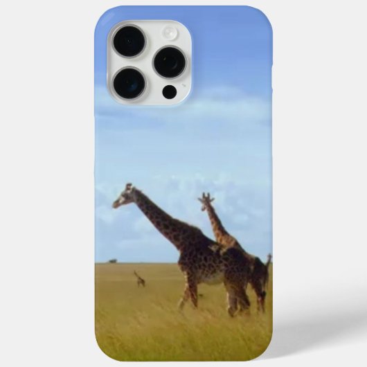 Afrikaanse Safari Giraffes Case-Mate iPhone Case (Achterkant)