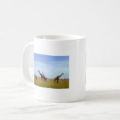 Afrikaanse Safari-Giraffes prachtig schattig Koffiemok (Voorkant links)