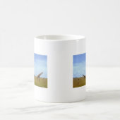 Afrikaanse Safari-Giraffes prachtig schattig Koffiemok (Center)