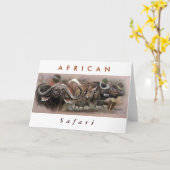 Afrikaanse Safari Kaart (Gele Bloem)
