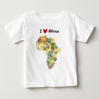 Afrikaanse Safari-kaart - ik hoor Afrika - Shirt