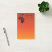 Afrikaanse Safari-kaart - Post-it® notes (Kantoor)