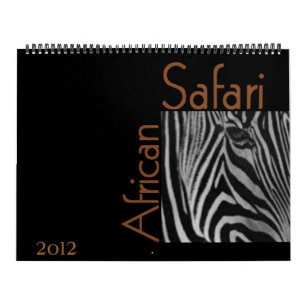 Afrikaanse Safari-kalender Kalender