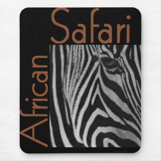 Afrikaanse Safari Mousepad Muismat (Voorkant)