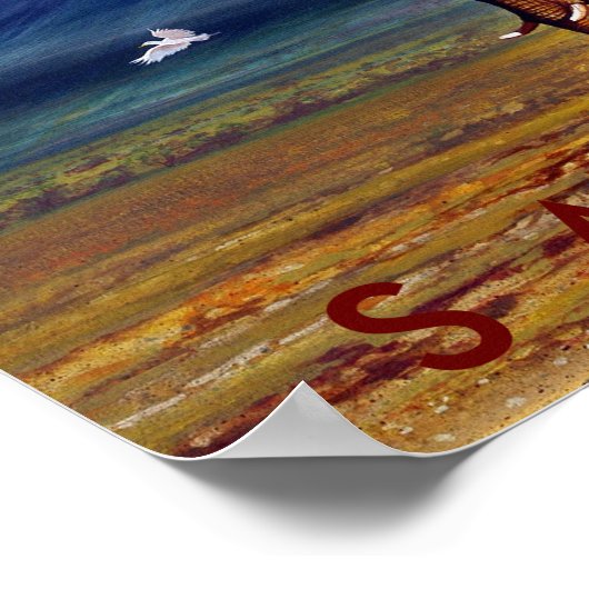 Afrikaanse Safari Poster (Hoek)