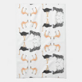 Afrikaanse Safari Tea Towel Theedoek (Verticaal)