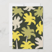 Afrikaanse Safari Wilde Feest Kaart (Achterkant)