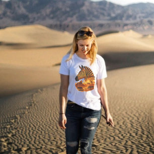 Afrikaanse Safari Zebra T-shirt