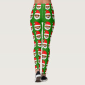 afrikaanse santa emoji emoticons leggings (Achterkant)