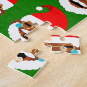 afrikaanse santa emoji emoticons legpuzzel (Zijkant)