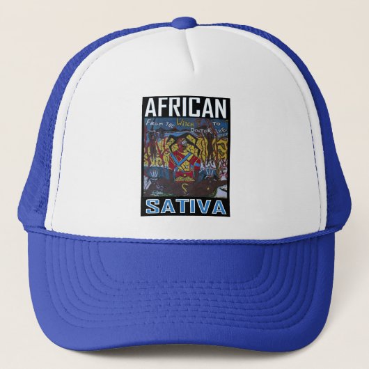 AFRIKAANSE SATIVA TRUCKER PET (Voorkant)