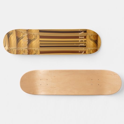 Afrikaanse Savannah-Giraffe Persoonlijk Skateboard (Horizontaal)