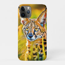 Afrikaanse Savannah Serval Wildcat Look Design