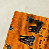 Afrikaanse Savanne Sunset Art Strandlaken (In situ)