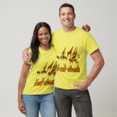 Afrikaanse savanne-wildlife. t-shirt (Unisex)