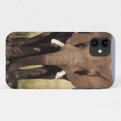 Afrikaanse savanneolifant Case-Mate iPhone case (Achterkant (horizontaal))