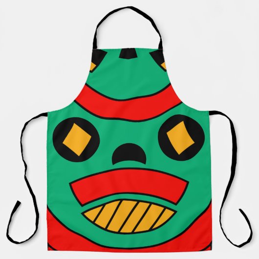 Afrikaanse Scary Tribal Schort (Voorkant)