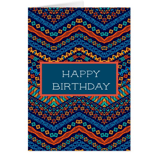 Afrikaanse schimmelkleurige etnische patronen (Voorkant)