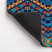 Afrikaanse schimmelkleurige etnische patronen muismat (Hoek)