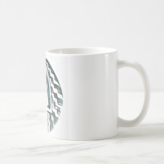 Afrikaanse schoonheid Bongo Masai Portret Tribal A Koffiemok (Rechts)