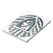 Afrikaanse schoonheid Bongo Masai Portret Tribal A Notitieblok (Linkerzijde)