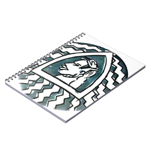 Afrikaanse schoonheid Bongo Masai Portret Tribal A Notitieboek (Linkerzijde)