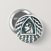 Afrikaanse schoonheid Bongo Masai Portret Tribal A Ronde Button 5,7 Cm (Voorkant /achterkant)