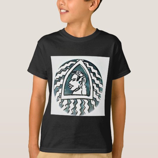 Afrikaanse schoonheid Bongo Masai Portret Tribal A T-shirt (Voorkant)