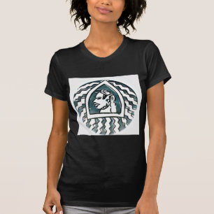 Afrikaanse schoonheid Bongo Masai Portret Tribal A T-shirt