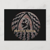 Afrikaanse schoonheid: Bongo Masai-portret van tri Briefkaart (Voorkant)