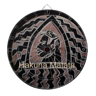 Afrikaanse schoonheid: Bongo Masai-portret van tri Dartbord