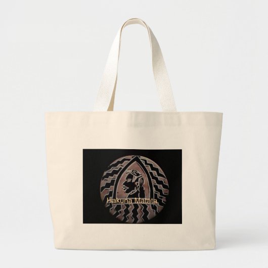 Afrikaanse schoonheid: Bongo Masai-portret van tri Grote Tote Bag (Voorkant)