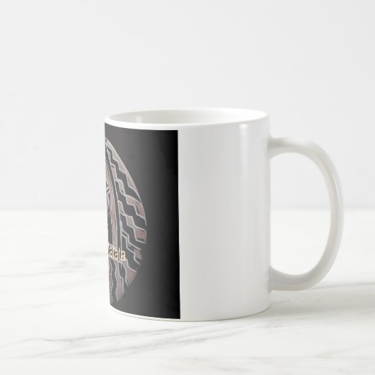 Afrikaanse schoonheid: Bongo Masai-portret van tri Koffiemok (Rechts)