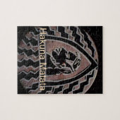 Afrikaanse schoonheid: Bongo Masai-portret van tri Legpuzzel (Horizontaal)