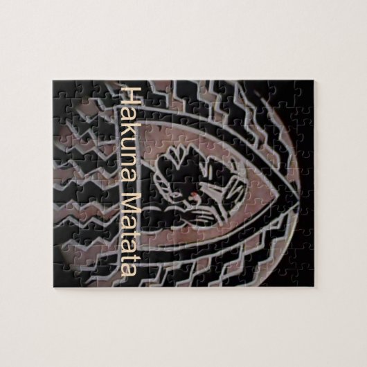 Afrikaanse schoonheid: Bongo Masai-portret van tri Legpuzzel (Horizontaal)